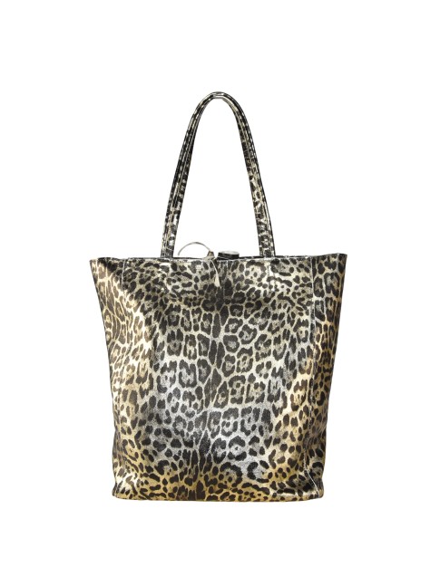 Woman stamp leather bag -...