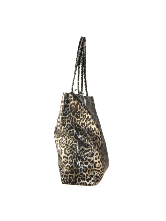 Borsa shopping donna in pelle...