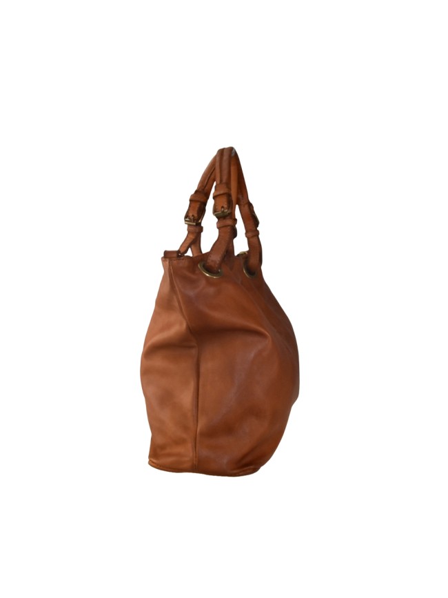 Woman washed leather bag - ZP55861