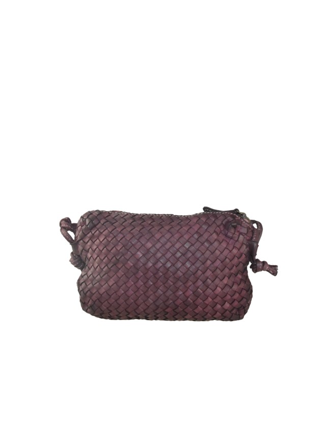 Borsa tracolla in pelle vintage -...