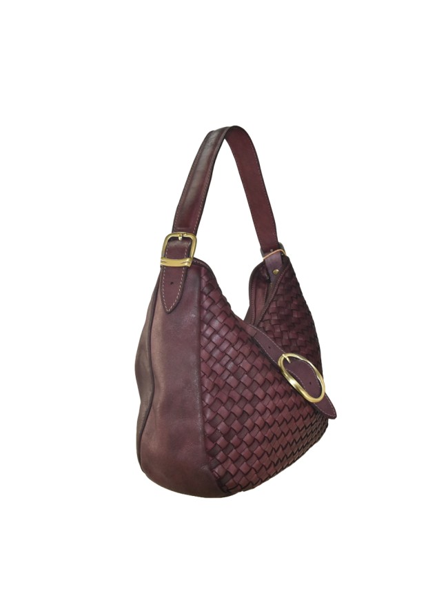 Woman washed leather bag - JU49854