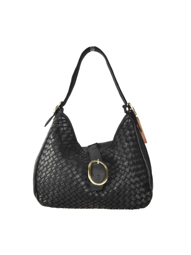 Borsa  da spalla in pelle effetto...