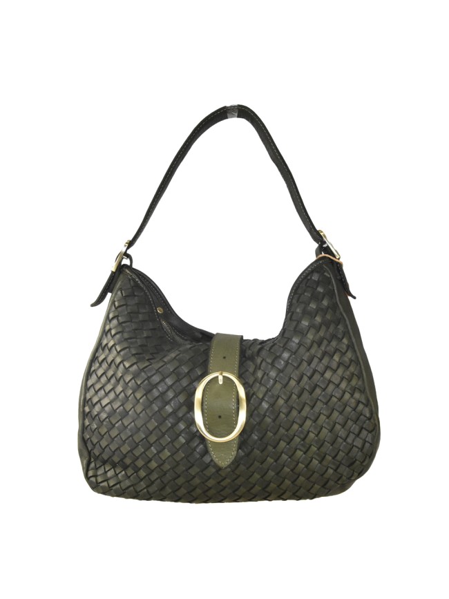 Borsa  da spalla in pelle effetto...