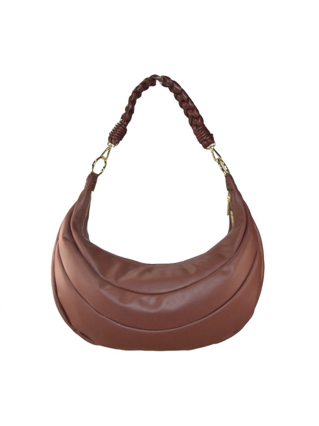 Borsa a spalla donna in pelle con...