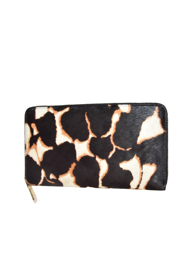 Portafoglio donna in pelle cavallino...