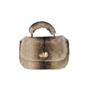 Borsa donna a mano in similpelliccia - BO401