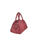 Leather handbag with shoulder strap - LW36840