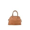 Leather handbag with shoulder strap - LW36840