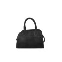 Leather handbag with shoulder strap - LW36840