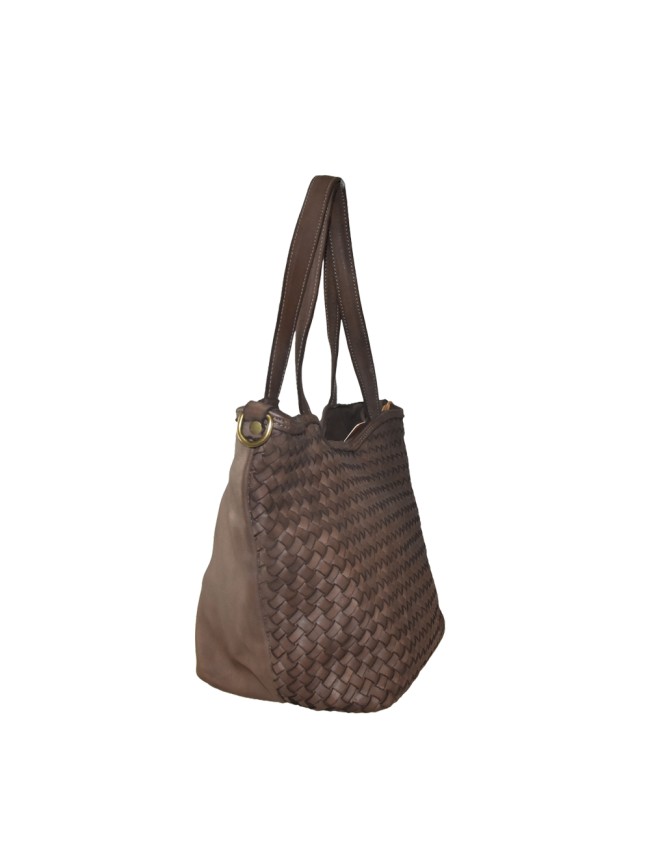 Borsa  da spalla in pelle effetto...