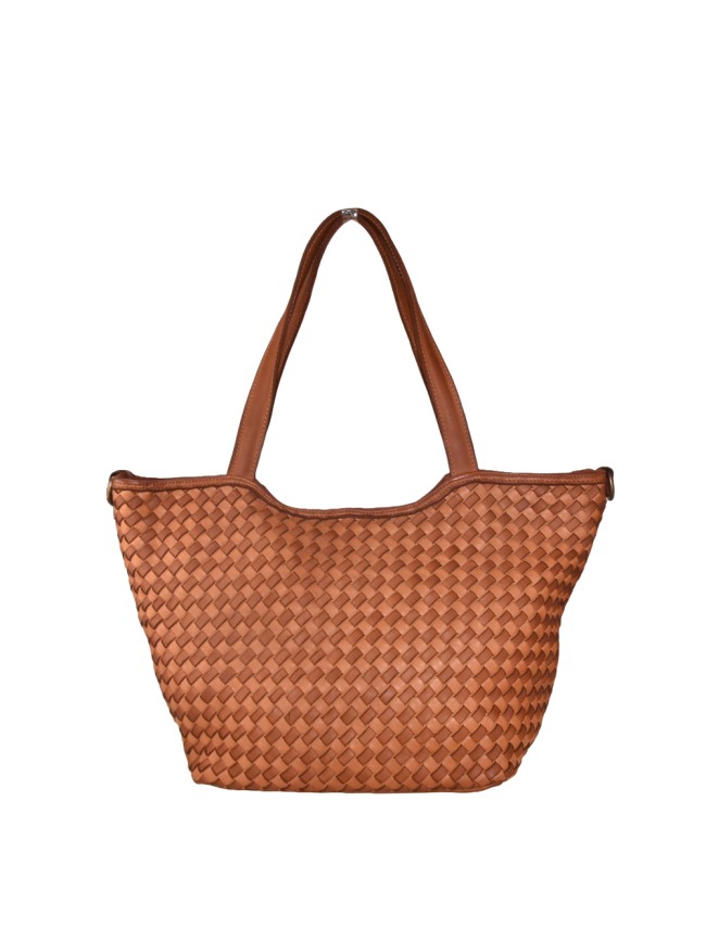 Borsa  da spalla in pelle effetto...