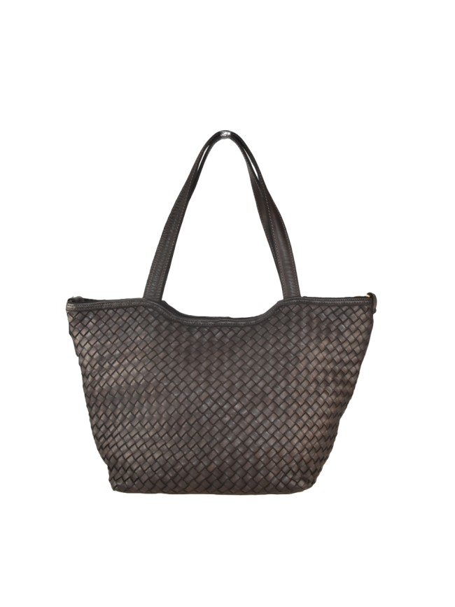 Borsa  da spalla in pelle effetto...