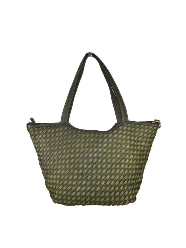 Borsa  da spalla in pelle effetto...