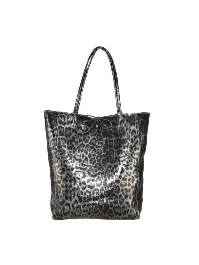 Woman stamp leather bag - FM25827