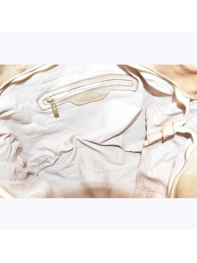 Borsa da spalla in pelle intrecciato...