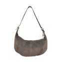 Borsa a spalla donna in pelle camoscio - AS25827