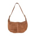 Woman suede leather shoulder bag - AS25827