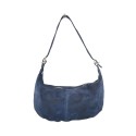 Woman suede leather shoulder bag - AS25827