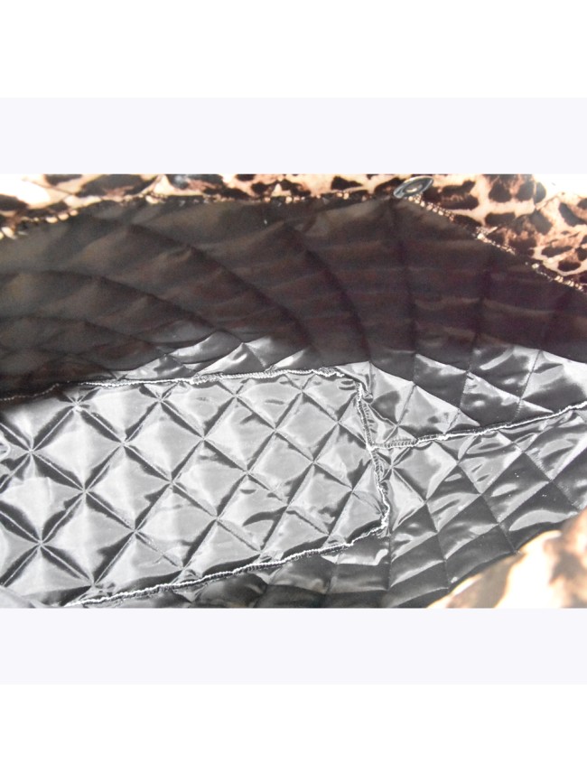 Borsa donna in tessuto imbottito a...