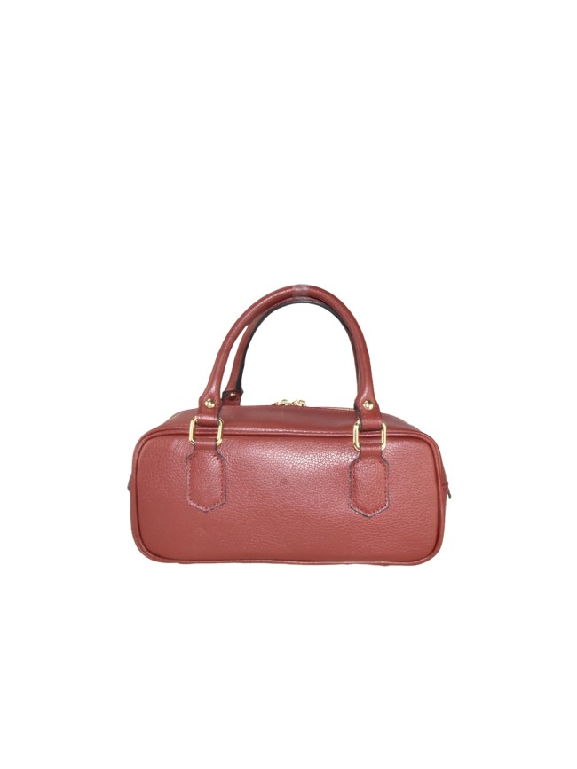 Trunk Leather bag with shoulder strap...