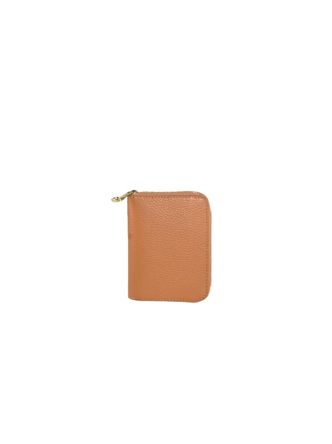 Woman leather wallet made Italy -...