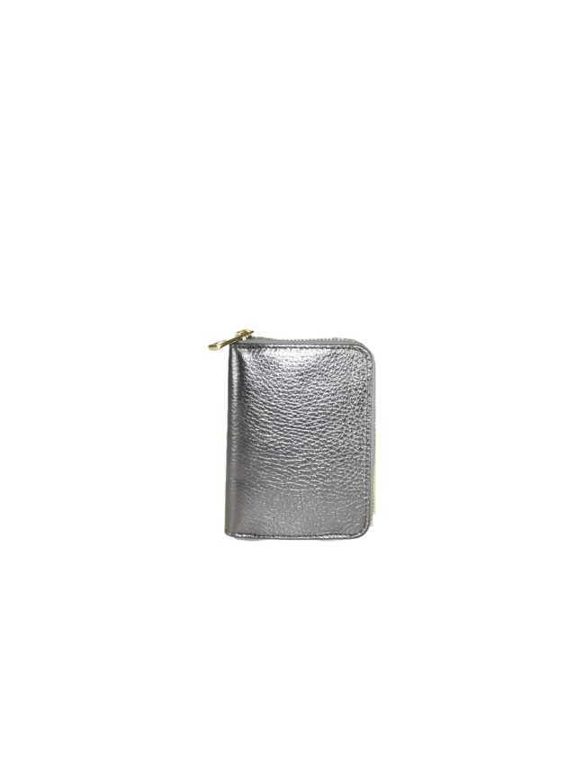 Woman leather wallet made Italy -...