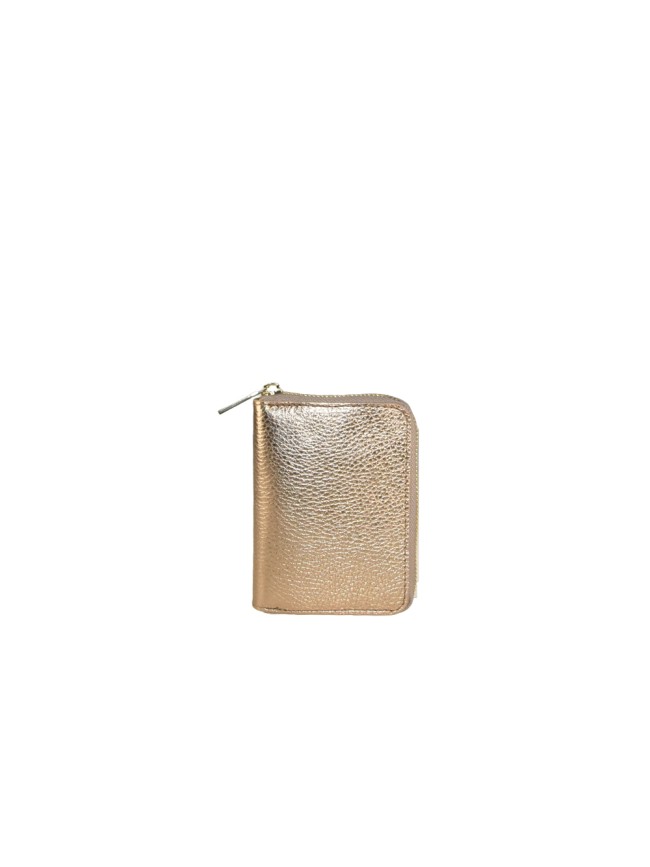 Woman leather wallet made Italy -...