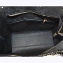Leather handbag with shoulder strap - CS39843