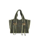 Borsa a mano  in pelle con tracolla - CS39843