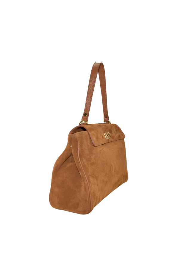 Borsa a mano e spalla  in pelle...