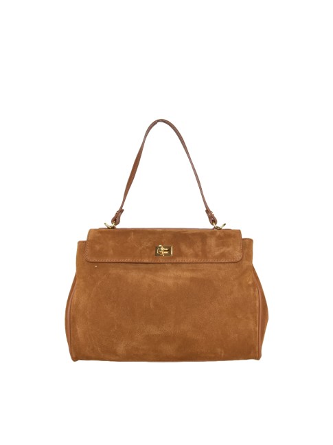 Leather hand & shoulder bag...