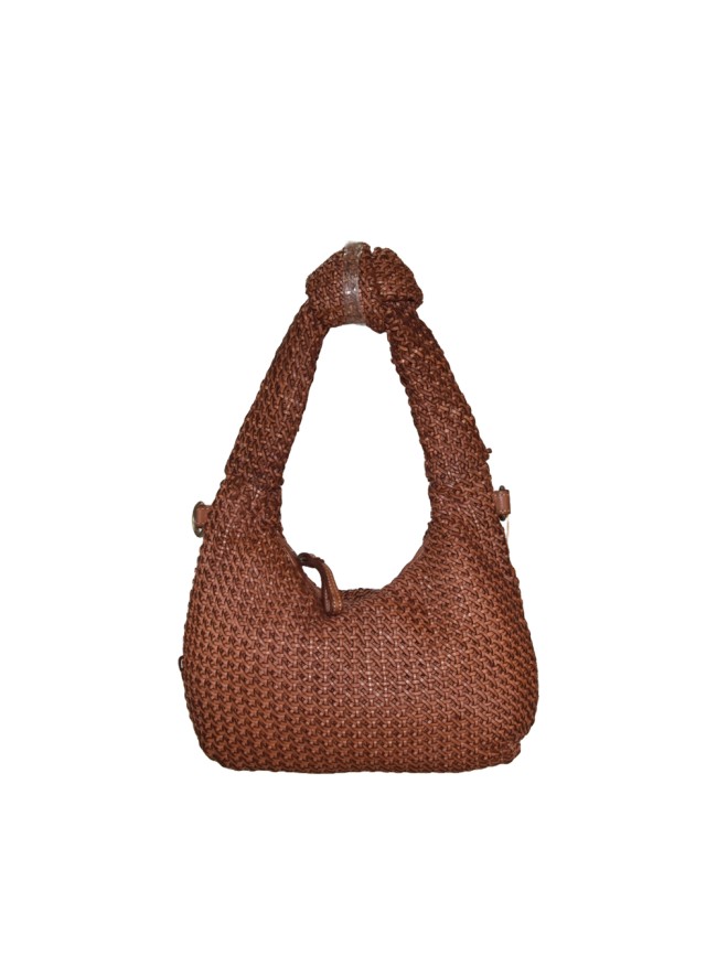 Borsa da spalla in pelle intrecciato...