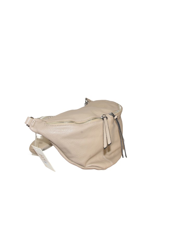 Synthetic leather unisex pouch - 372-6