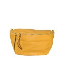Synthetic leather unisex pouch - 372-6