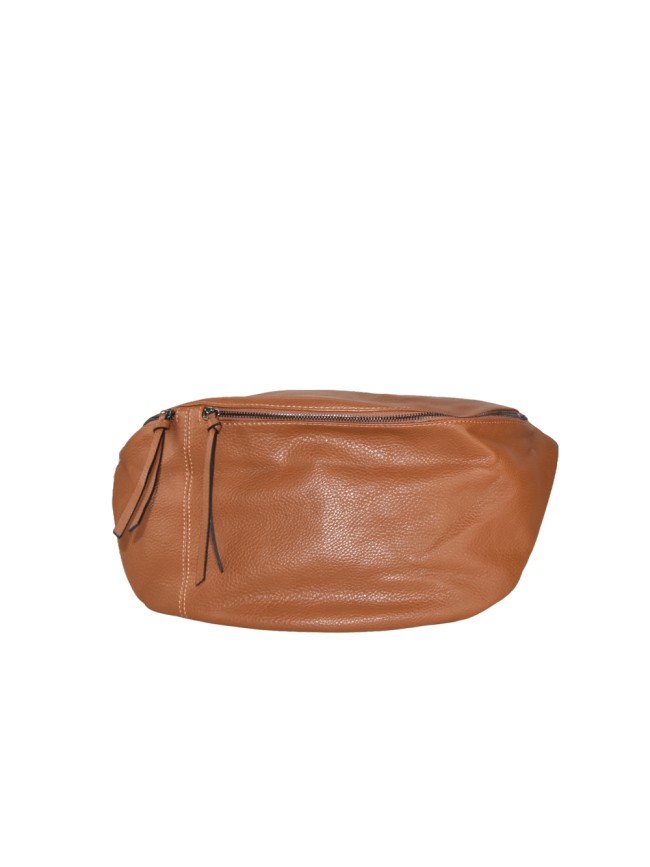 Synthetic leather unisex pouch - 372-6