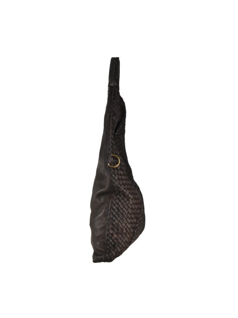 Woman washed woven leather... 2