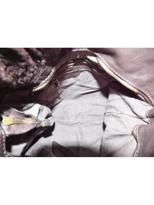 Borsa da spalla in pelle intrecciato...