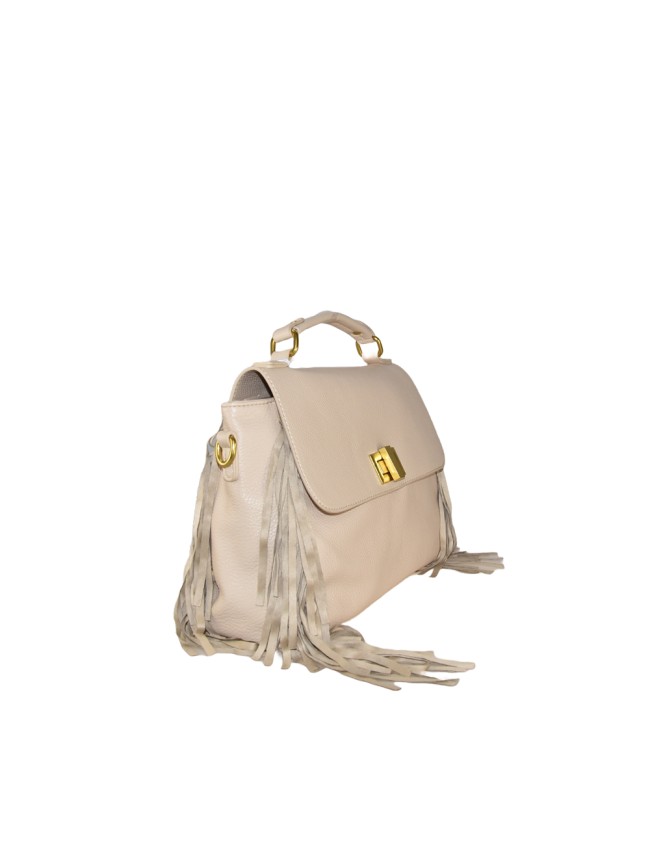 Woman synthetic leather hand bag -...