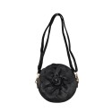 Woman flower synthetic leather shoulder bag - H502