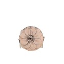 Borsa donna in similpelle con tracolla a fiore - H502