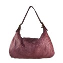 Borsa  da spalla in pelle effetto vintage - SY55861