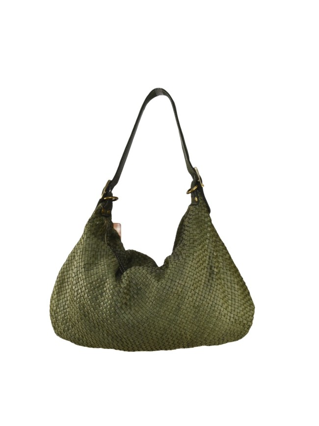 Borsa  da spalla in pelle effetto...