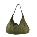 Borsa  da spalla in pelle effetto vintage - SY55861