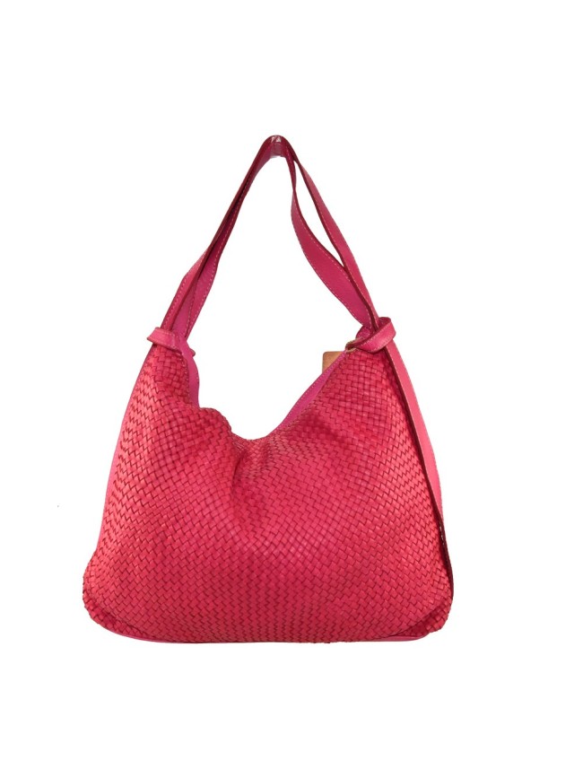 Woven vintage leather convertible...