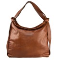 Woven vintage leather convertible shoulder bag in backpack vintage - QZ55861