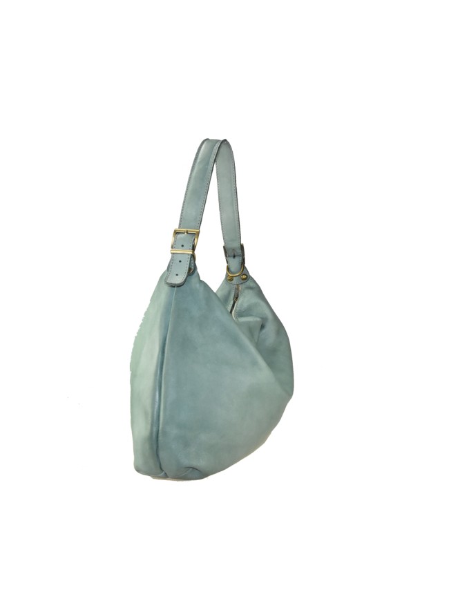 Borsa donna a spalla in vera pelle...