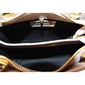 Leather handbag with shoulder strap - DG32835