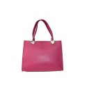Leather handbag with shoulder strap - DG32835