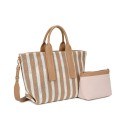 Woman synthetic laser leather tote bag - PF813