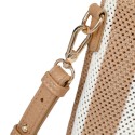 Borsa donna a mano in similpelle laserato - PF813